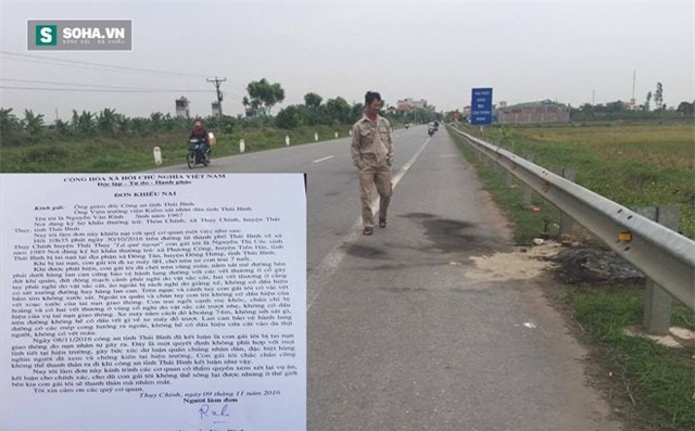 Sự thật lá đơn khiếu nại về cái chết của người phụ nữ đi xe SH