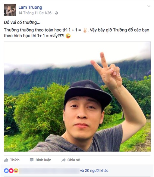 Sau 2 năm kết hôn, vợ chồng ca sĩ Lam Trường đã có tin vui 0