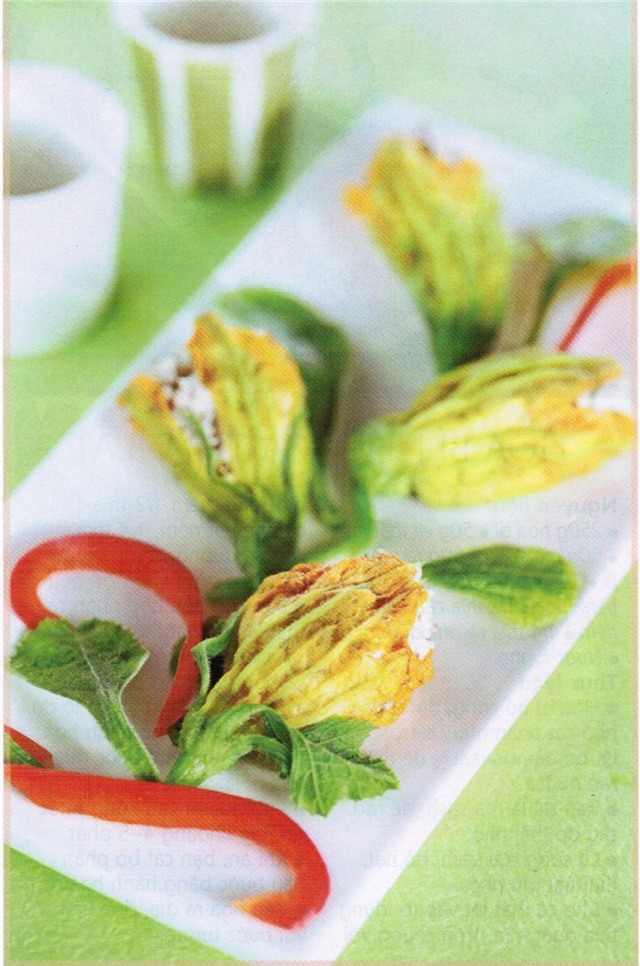 Hoa Bí Hấp Thịt