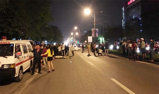 Lái xe SH đâm xe đạp, nam thanh niên tử vong tại chỗ - Ảnh 1.