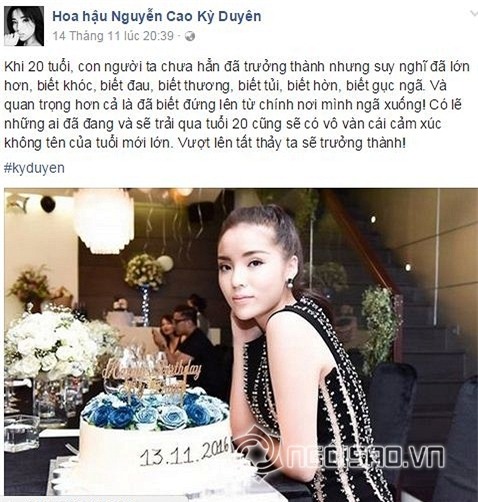 Hoa hậu Kỳ Duyên xóa ảnh bạn trai 2