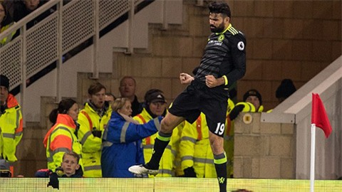 Costa ghi bàn thắng duy nhất mang về chiến thắng cho Chelsea