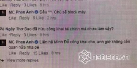 MC Phan Anh bức xúc 1