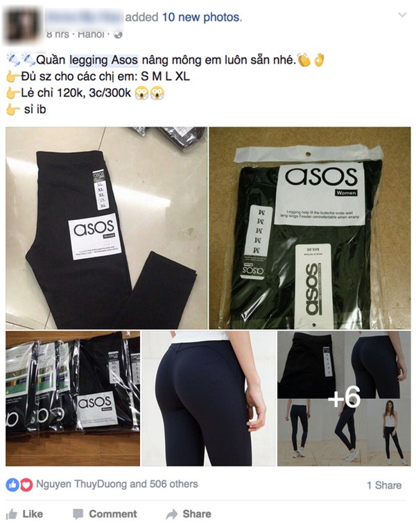 Quần legging nâng mông