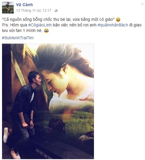 Võ Cảnh quá lười nên copy y chang status của Angela Phương Trinh để đăng Facebook? - Ảnh 4.