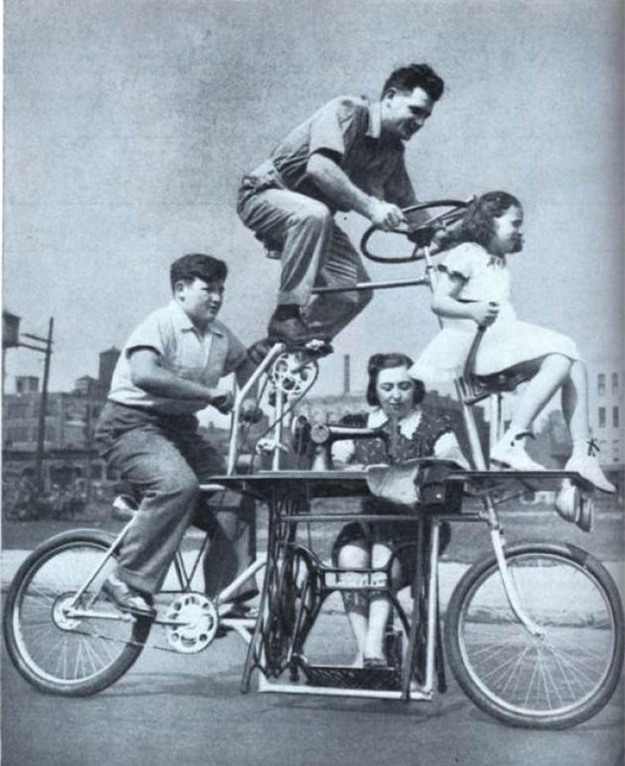 
Xe đạp cho cả gia đình
