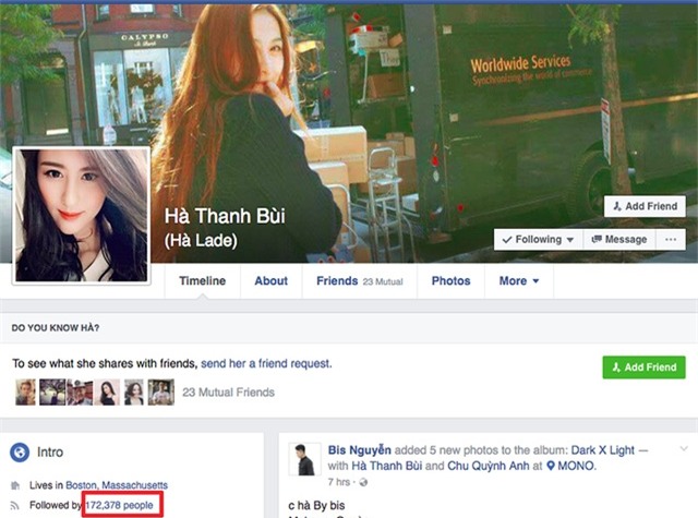 Các tài khoản Facebook của nhiều hot girl, ngôi sao bị hao hụt lượng Follower đáng kể