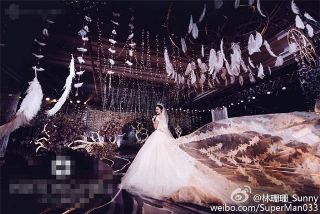 Đám cưới ngôn tình của hot girl đẹp nhất Trung Quốc khiến nhiều người choáng ngợp - Ảnh 9.