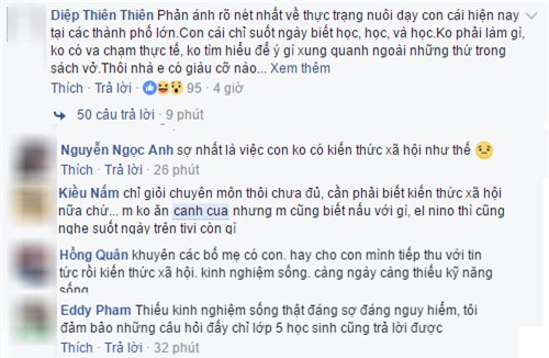 cha me viet se thay sao khi co co con gai “khong biet canh cua nau voi rau gi”? - 2