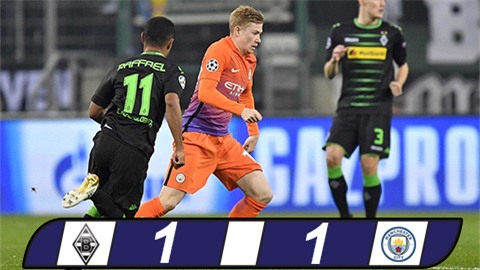Man City vào vòng 1/8 Champions League với vị trí nhì bảng