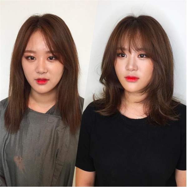 tóc bồng bềnh