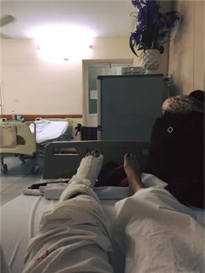 Sao “Nhật ký Vàng Anh” nhập viện vì tai nạn giao thông - 2