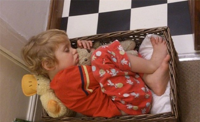 hai huoc voi tu the "ngat tren canh quat" sieu dang yeu hinh anh 8