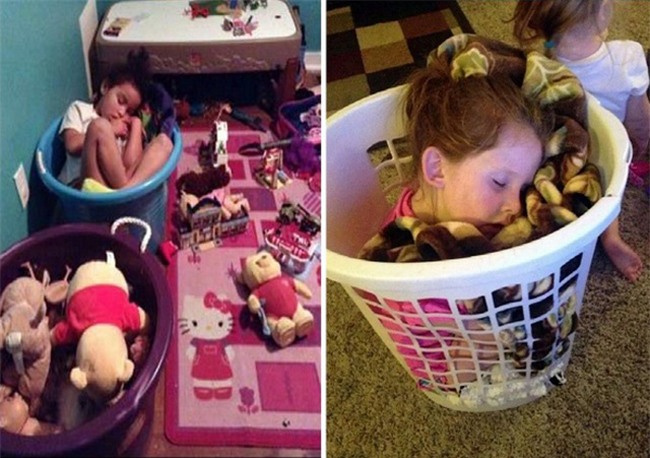 hai huoc voi tu the "ngat tren canh quat" sieu dang yeu hinh anh 9