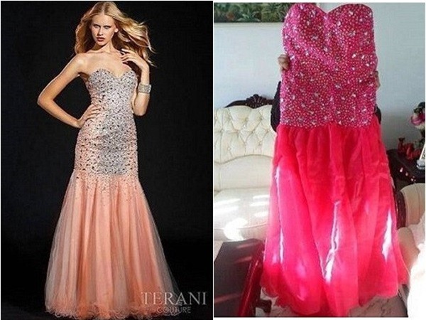 Dân tình choáng váng với chiếc váy cưới xuyên thấu như