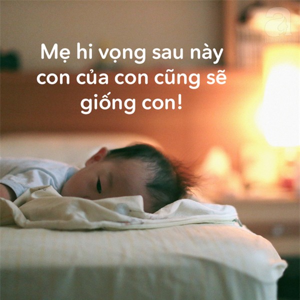 không nên nói với con