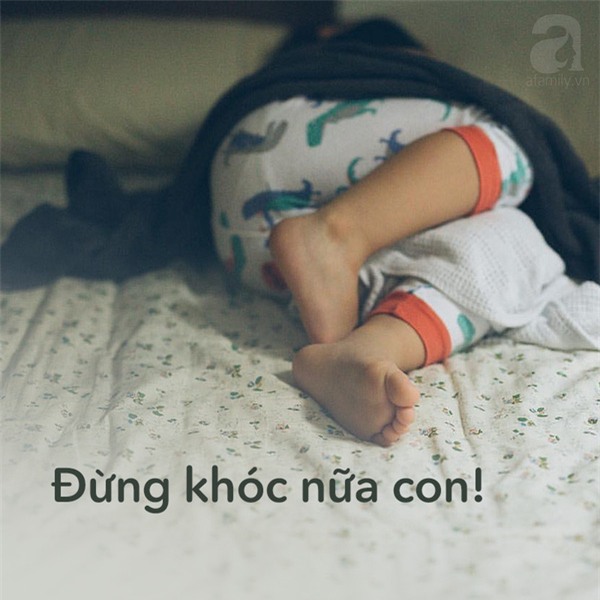 không nên nói với con