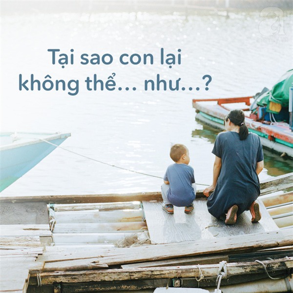 không nên nói với con