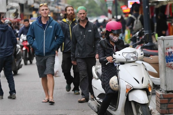 thời trang mùa đông của người Tây và ta