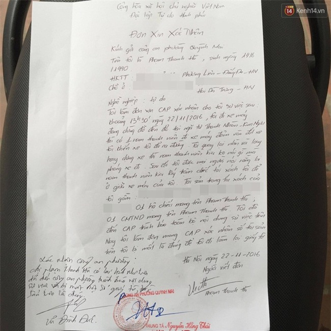 Hàng loạt chị em lo sợ trước thủ đoạn dàn cảnh đâm xe rồi cướp tài sản trên đường phố Hà Nội - Ảnh 4.