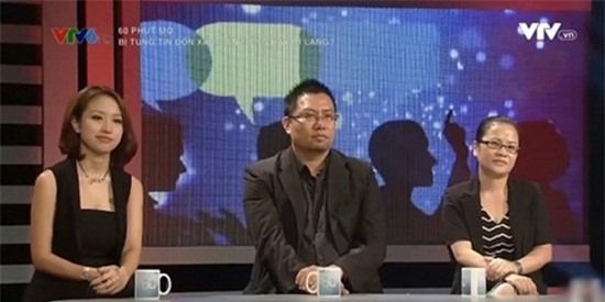 Vân Hugo tranh cãi gay gắt trong chương trình của MC Tạ Bích Loan