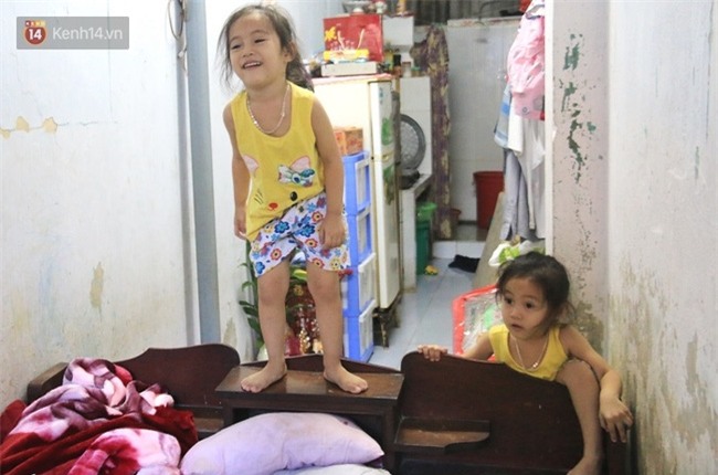 Vợ bỏ đi, người cha bệnh tật nhọc nhằn nuôi 2 bé gái sinh đôi xinh như thiên thần - Ảnh 5.