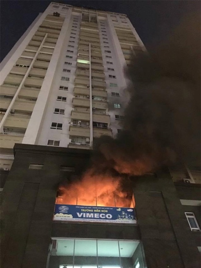 Chay truong mam non tren chung cu 25 tang hinh anh 1