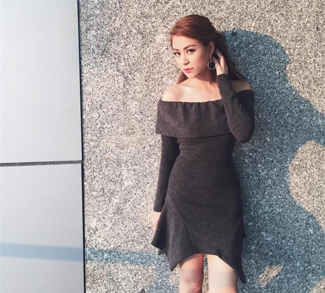 thoi trang duong pho sao viet dep: hoang thuy khoe noi y tao bao