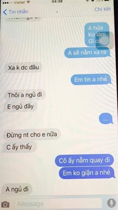 Chuyện gì thế này: Chồng ngủ với vợ cũng phải nhắn tin xin phép, dỗ dành bồ?