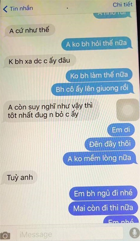 Chuyện gì thế này: Chồng ngủ với vợ cũng phải nhắn tin xin phép, dỗ dành bồ?