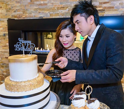 Khâm phục trước những sao nam Việt chăm vợ bầu cực khéo 1