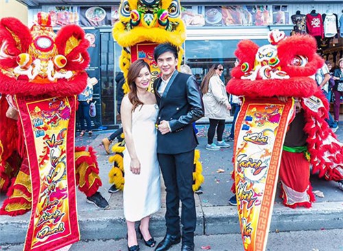 Khâm phục trước những sao nam Việt chăm vợ bầu cực khéo 1