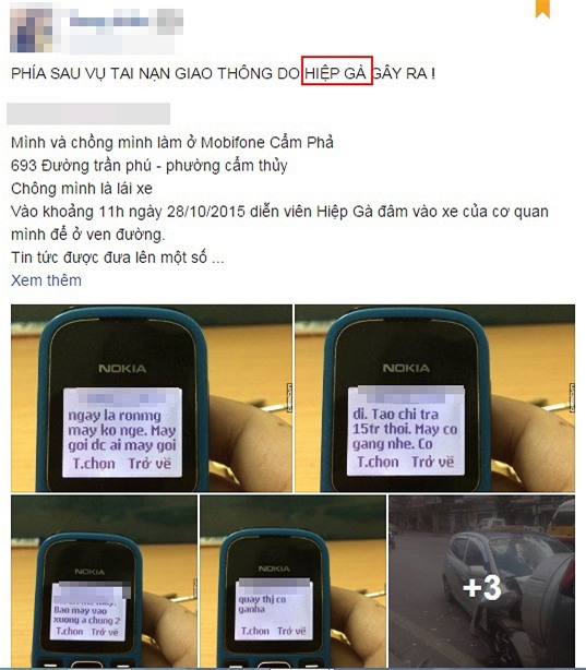 Hiệp Gà bùng tiền sửa xe 2