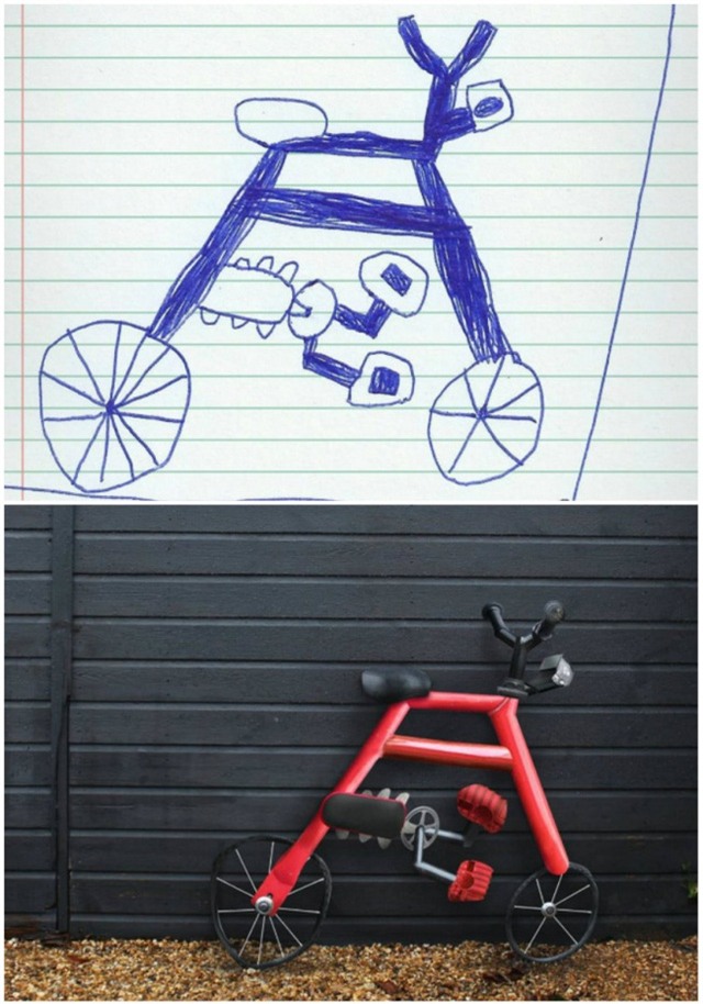 Thêm một ý tưởng độc đáo để thiết kế xe đạp