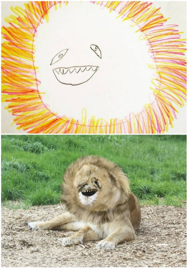 Nếu sư tử có gương mặt “thân thiện” thế này liệu chúng ta có còn hoảng sợ chúng?
