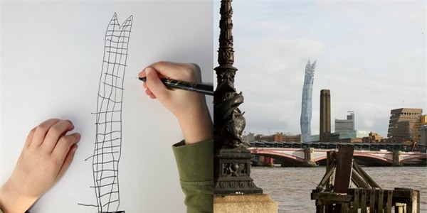 Cậu bé Dom có thể là một kiến trúc sư đại tài trong tương lai