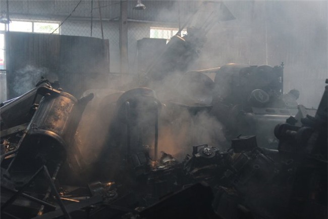 Hà Nội: Cháy lớn ở khu công nghiệp Ngọc Hồi