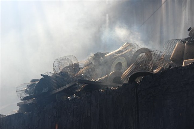 Hà Nội: Cháy lớn ở khu công nghiệp Ngọc Hồi