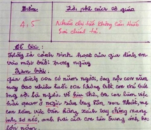 nhung bai van ta thuc cua tre tieu hoc khien giao vien 