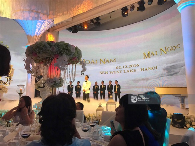 Đám cưới MC Mai Ngọc: Không gian lộng lẫy, cầu kỳ, xứng đáng là đám cưới sang chảnh nhất Hà Nội hôm nay - Ảnh 15.