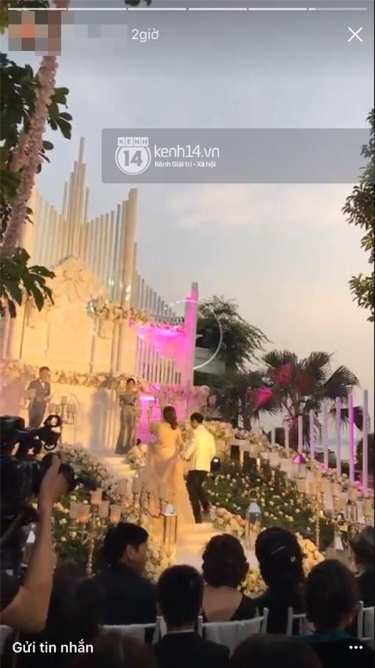 Đám cưới MC Mai Ngọc: Không gian lộng lẫy, cầu kỳ, xứng đáng là đám cưới sang chảnh nhất Hà Nội hôm nay - Ảnh 3.