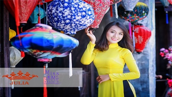 Ngắm vẻ đẹp dịu dàng của tân hoa khôi ĐHQG Hà nội