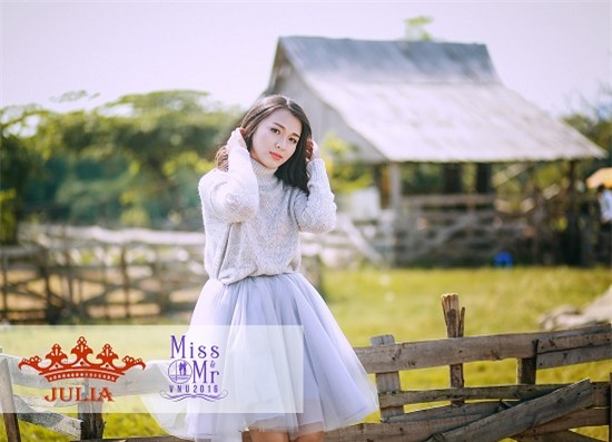 Ngắm vẻ đẹp dịu dàng của tân hoa khôi ĐHQG Hà nội