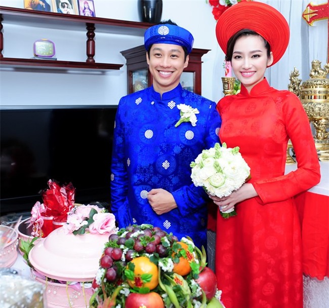 ao dai do ngay an hoi khien nguoi ta phai nho mai cua sao viet - 10