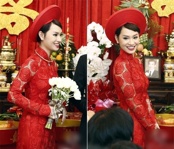 ao dai do ngay an hoi khien nguoi ta phai nho mai cua sao viet - 9