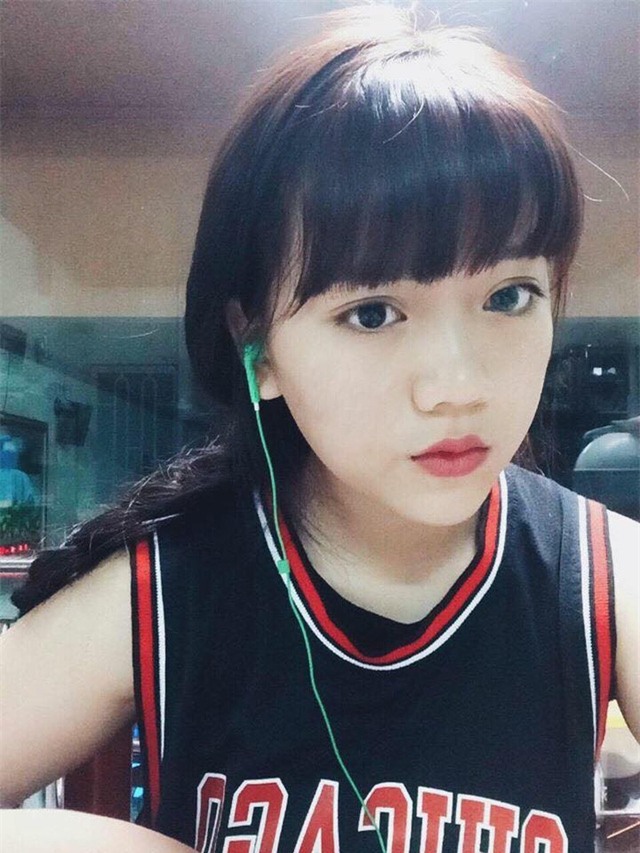 Cô nàng Nguyễn Ngọc Bảo Hân sở hữu gương mặt xinh xắn và đáng yêu