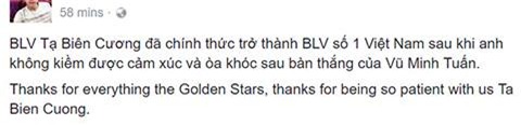 Khoảnh khắc BLV Tạ Biên Cương khóc trên sóng truyền hình gây thiện cảm với người hâm mộ - Ảnh 4.