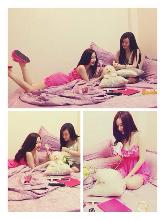 angela phuong trinh nong bong gap boi khi o nha hinh anh 12