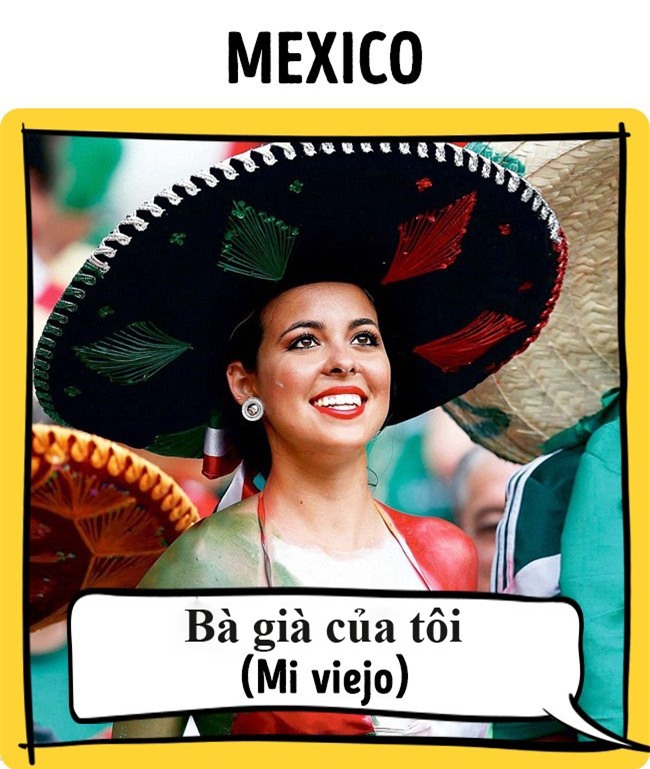 neu viet nam goi nguoi yeu la "gau", thi cac nuoc khac goi la gi? - 11