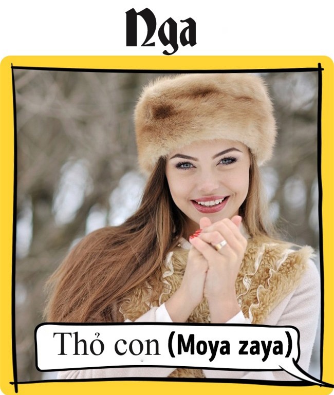 neu viet nam goi nguoi yeu la "gau", thi cac nuoc khac goi la gi? - 4